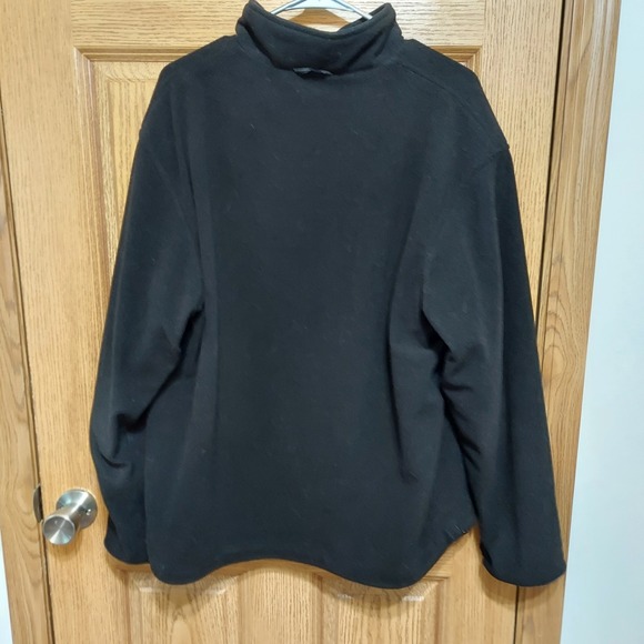 Nordic Track Fleece Jacket Ski Snowboard Full Zip Coat Black Large‎ - Picture 5 of 11